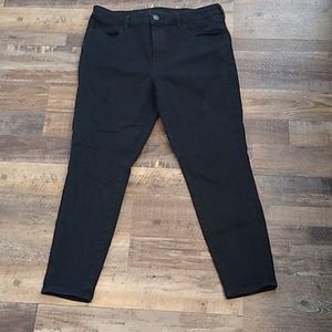 American eagle black jeggings